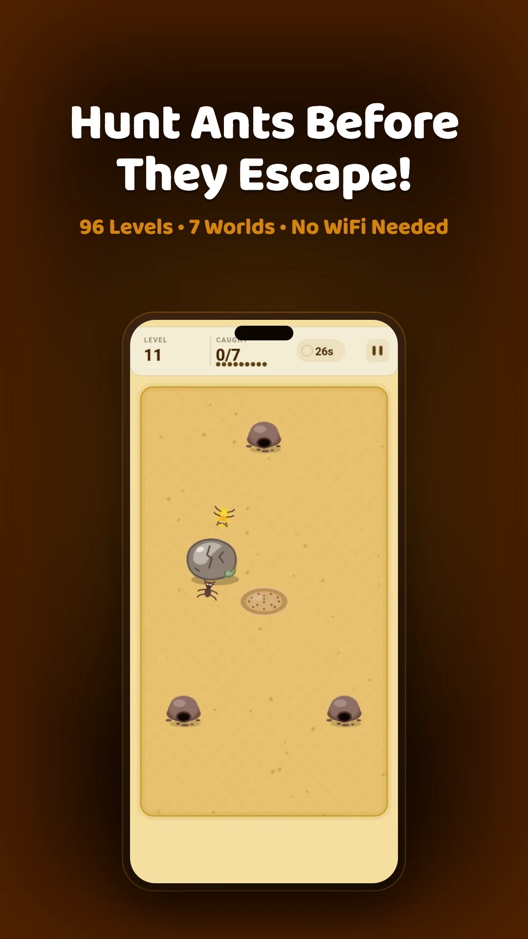 Ant Hunter: Bug Smasher Game screenshot